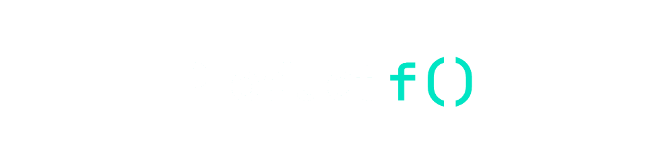 Transparent teal wordmark